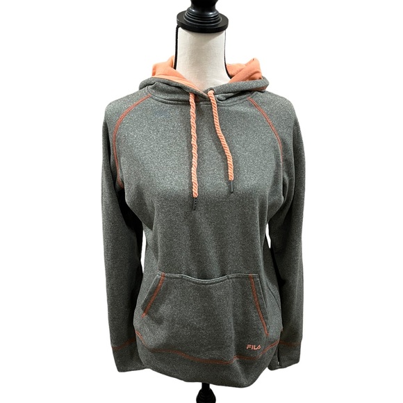 Fila Tops - FILA ACTIVE PULLOVER HOODIE